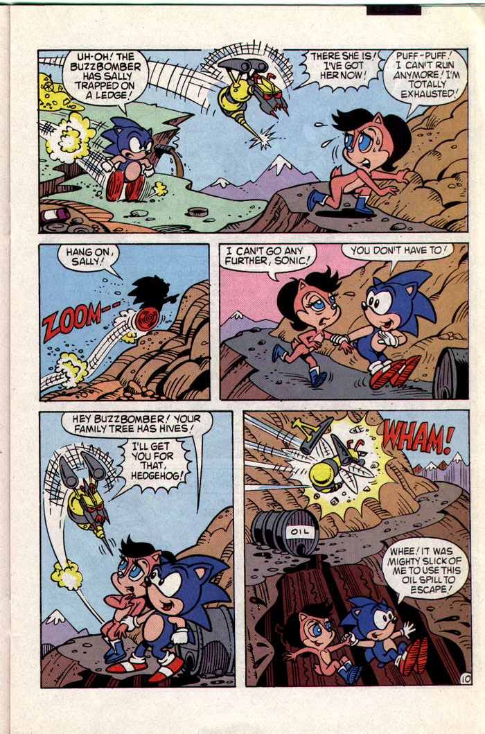 Sonic - Archie Adventure Series February 1994 Page 10